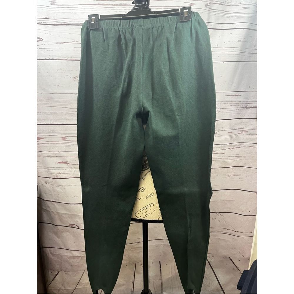 Jones New York Sport Women's Green Elastic Waist Pants Size M
